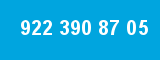 922 390 87 05